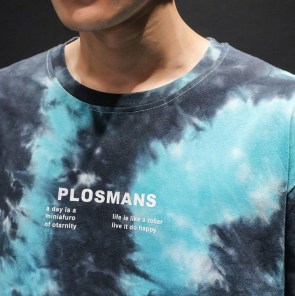 Мужская разноцветная футболка фото